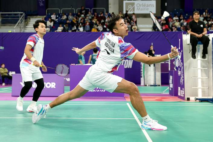 Leo Rolly Carnando/Bagas Maulana (Humas PP PBSI)