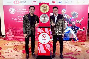 Fajar Alfian & Muhammad Rian Ardianto (Humas PP PBSI)