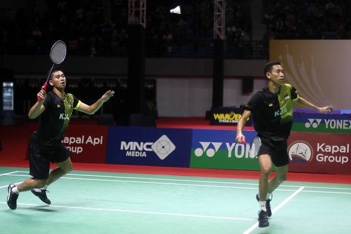 Alfian Eko Prasetya/Ade Yusuf Santoso (Djarum Badminton) Alfian Eko Prasetya/Ade Yusuf Santoso (Djarum Badminton)