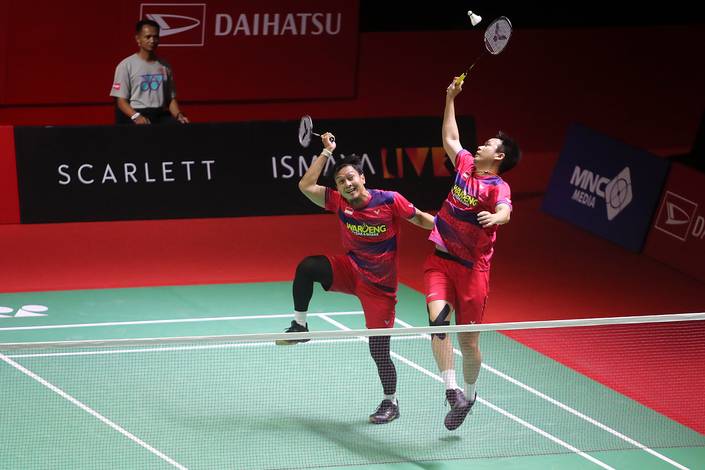 Mohammad Ahsan/Hendra Setiawan (Djarum Badminton) Mohammad Ahsan/Hendra Setiawan (Djarum Badminton)