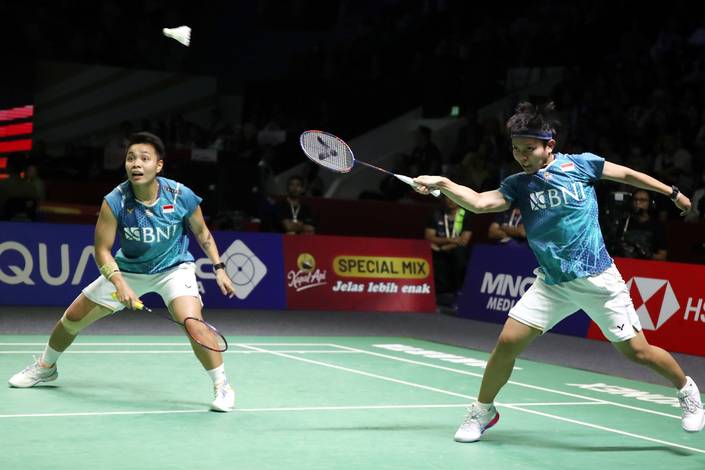 Apriyani Rahayu/Siti Fadia Silva Ramadhanti (Djarum Badminton) Apriyani Rahayu/Siti Fadia Silva Ramadhanti (Djarum Badminton)