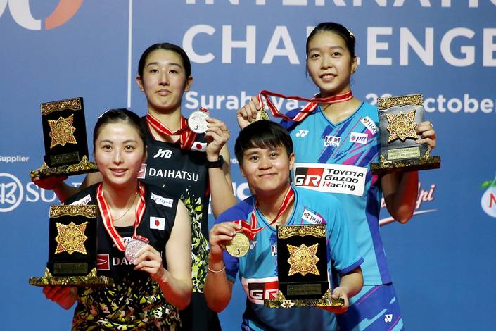 Sayaka Hobara/Yui Suizu & Laksika Kanlaha/Phataimas Muenwong (Humas PP PBSI) Sayaka Hobara/Yui Suizu & Laksika Kanlaha/Phataimas Muenwong (Humas PP PBSI)