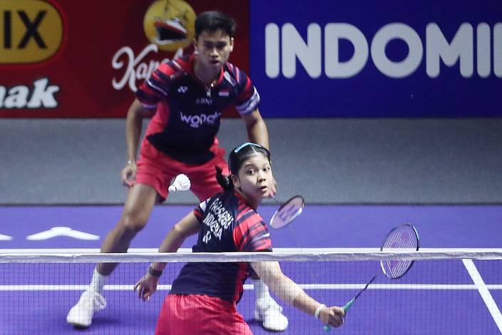 Jafar Hidayatullah/Felisha Alberta Nathaniel Pasaribu (Djarum Badminton/Edward Luhukay)