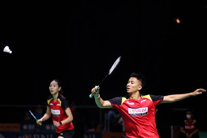 Gloria Emanuelle Widjaja & Dejan Ferdinansyah (Djarum Badminton) Gloria Emanuelle Widjaja & Dejan Ferdinansyah (Djarum Badminton)