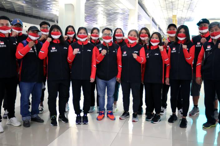 Tim Thomas & Uber Indonesia bertolak ke Bangkok, Thailand (Humas PP PBSI) Tim Thomas & Uber Indonesia bertolak ke Bangkok, Thailand (Humas PP PBSI)