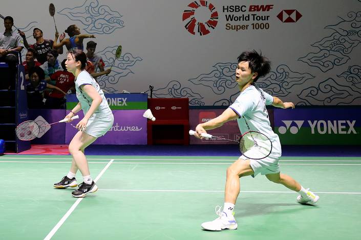 Arisa Higashino & Yuta Watanabe (Djarum Badminton) Arisa Higashino & Yuta Watanabe (Djarum Badminton)