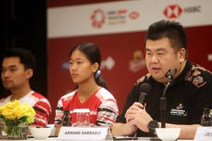 Armand Darmadji (Djarum Badminton/Edward Luhukay) Armand Darmadji (Djarum Badminton/Edward Luhukay)
