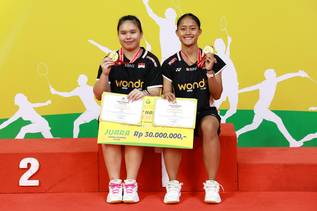 Jania Novalita Situmorang/Riska Anggraini (Humas PP PBSI)