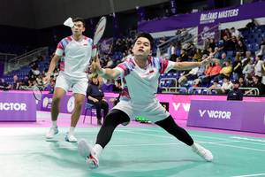 Leo Rolly Carnando/Bagas Maulana (Humas PP PBSI)