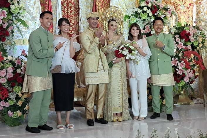 Shesar Hiren Rhustavito langsungkan pernikahan (Humas PP PBSI) Shesar Hiren Rhustavito langsungkan pernikahan (Humas PP PBSI)