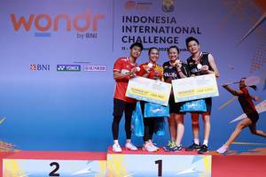 Renaldi Samosir/Masita Mahmudin & Bobby Setiabudi/Melati Daeva Oktavianti (Humas PP PBSI)