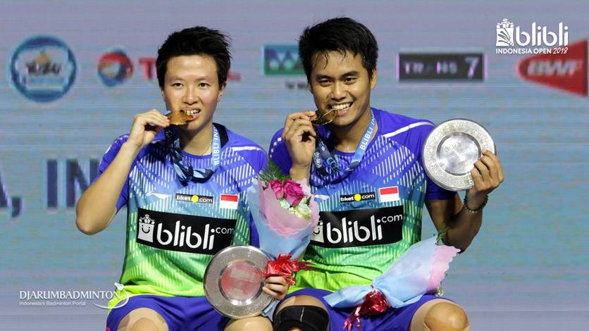 Tontowi Ahmad/Liliyana Natsir Juarai Ganda Campuran Blibli Indonesia Open 2018 Tontowi Ahmad/Liliyana Natsir Juarai Ganda Campuran Blibli Indonesia Open 2018