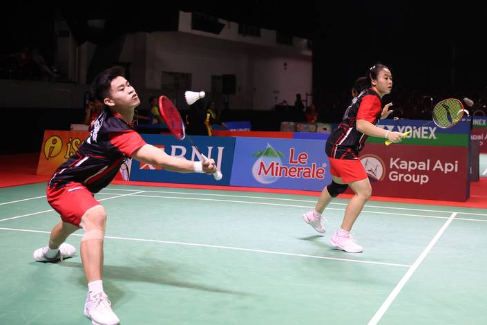 Verrell Yustin Mulia/Priskila Venus Elsadai (Humas PP PBSI) Verrell Yustin Mulia/Priskila Venus Elsadai (Humas PP PBSI)