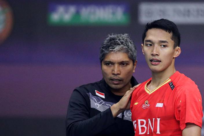 Irwansyah & Jonatan Christie (Humas PP PBSI) Irwansyah & Jonatan Christie (Humas PP PBSI)