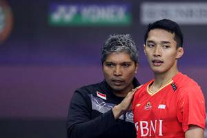 Irwansyah & Jonatan Christie (Humas PP PBSI)