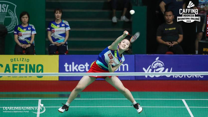 Hirari Mizui (Jepang) melepaskan serangan. Hirari Mizui (Jepang) melepaskan serangan.