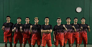 Tim beregu putra Indonesia.
