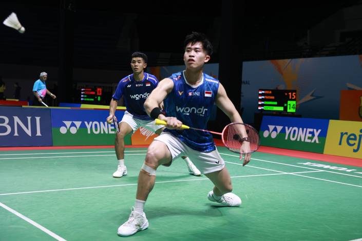 Verrell Yustin Mulia/Adrian Pratama (Humas PP PBSI)