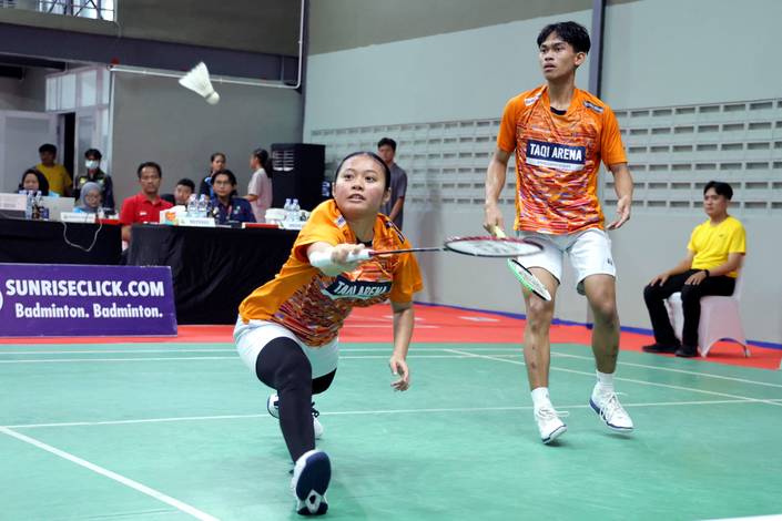 Kaka Raihansyah/Azzahra Dwi Nasywa Khairunnisa (Humas PP PBSI)