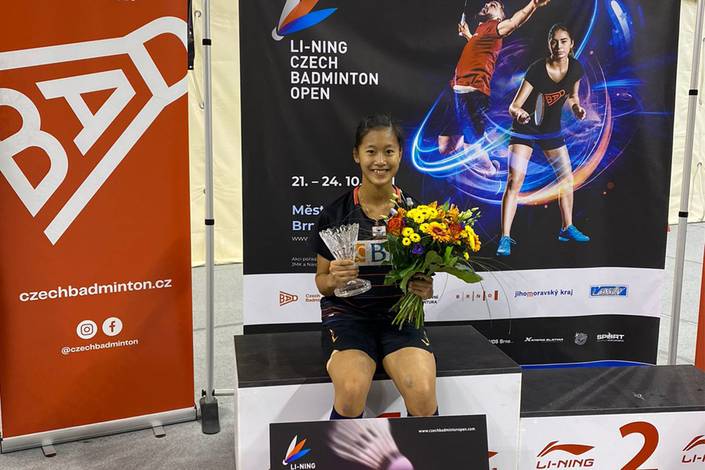 Putri Kusuma Wardhani Juara Czech Open 2021 (Humas PP PBSI) Putri Kusuma Wardhani Juara Czech Open 2021 (Humas PP PBSI)