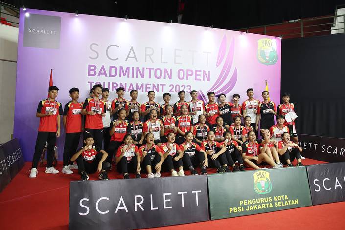 Skuad PB Djarum pada SBOT 2023 (Djarum Badminton) Skuad PB Djarum pada SBOT 2023 (Djarum Badminton)