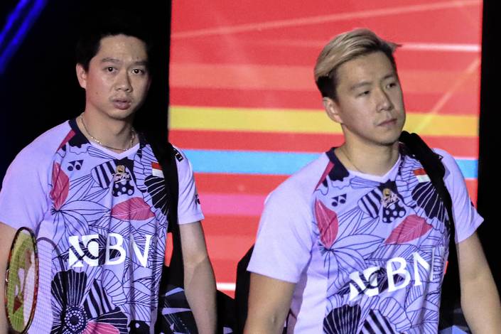 Kevin Sanjaya Sukamuljo/Marcus Fernaldi Gideon (Humas PP PBSI) Kevin Sanjaya Sukamuljo/Marcus Fernaldi Gideon (Humas PP PBSI)