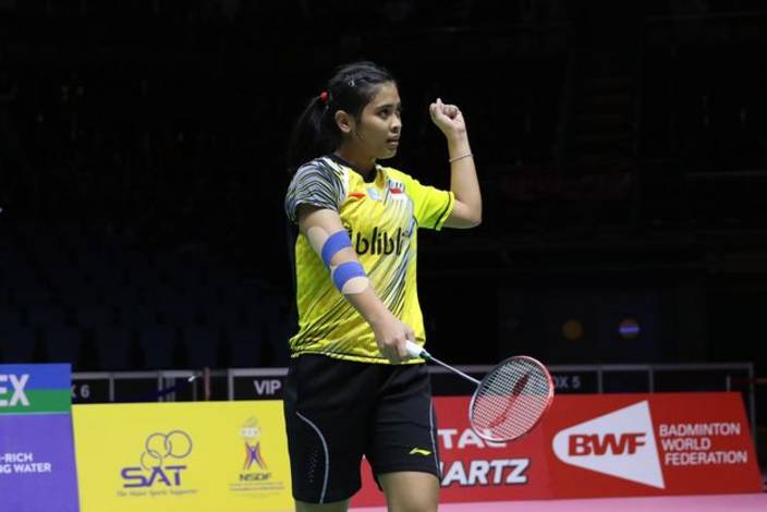 Gregoria Mariska Tunjung.  Gregoria Mariska Tunjung.