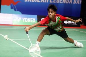 Geralldy Mananggel (Djarum Badminton/Edward Luhukay)
