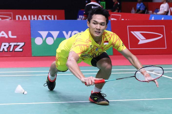 Jonatan Christie (Indonesia). Photo: PBSI Jonatan Christie (Indonesia). Photo: PBSI