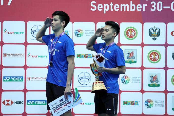 Leo Rolly Carnando/Daniel Marthin (Indonesia). Leo Rolly Carnando/Daniel Marthin (Indonesia).