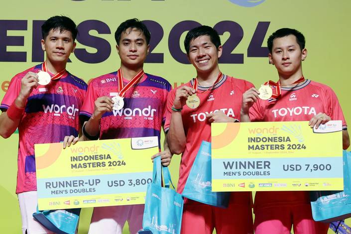 Rahmat Hidayat/Yeremia Erich Yoche Yacob Rambitan & Chaloempon Charoenkitamorn/Worrapol Thongsa-Nga (Humas PP PBSI) Rahmat Hidayat/Yeremia Erich Yoche Yacob Rambitan & Chaloempon Charoenkitamorn/Worrapol Thongsa-Nga (Humas PP PBSI)