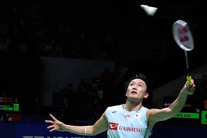 Kento Momota (Djarum Badminton) Kento Momota (Djarum Badminton)