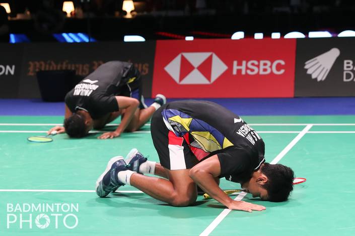 Bagas Maulana & Muhammad Shohibul Fikri (Badminton Photo/Yves Lacroix) Bagas Maulana & Muhammad Shohibul Fikri (Badminton Photo/Yves Lacroix)