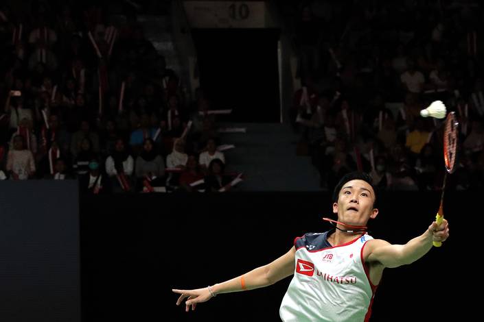 Kento Momota (Djarum Badminton) Kento Momota (Djarum Badminton)