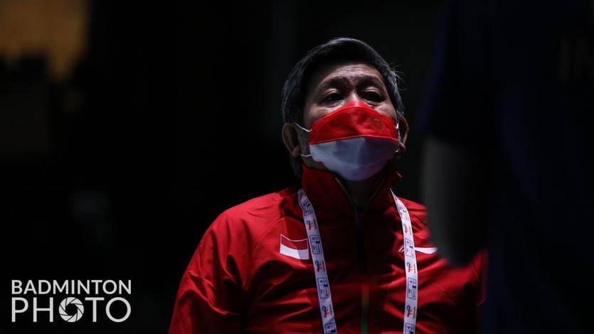 Herry Iman Pierngadi, Kepala pelatih ganda putra PP PBSI. (Foto: Badminton Photo/Jnanesh Salian) Herry Iman Pierngadi, Kepala pelatih ganda putra PP PBSI. (Foto: Badminton Photo/Jnanesh Salian)