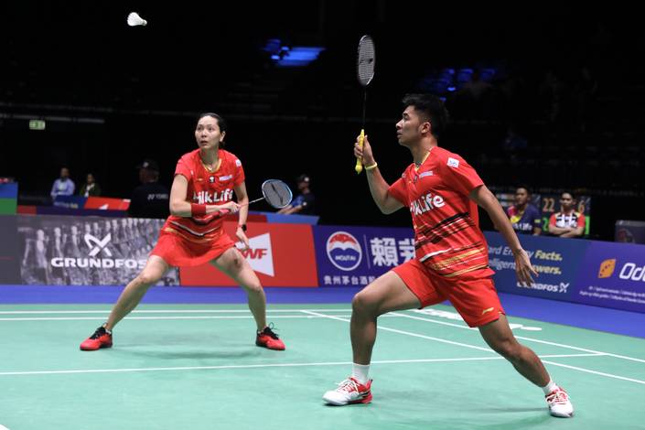 Gloria Emanuelle Widjaja & Dejan Ferdinansyah (Humas PP PBSI) Gloria Emanuelle Widjaja & Dejan Ferdinansyah (Humas PP PBSI)