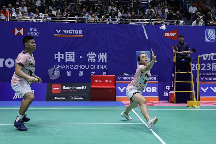 Praveen Jordan/Melati Daeva Oktavianti (Humas PP PBSI) Praveen Jordan/Melati Daeva Oktavianti (Humas PP PBSI)