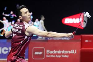 Jonatan Christie (Djarum Badminton/Edward Luhukay) Jonatan Christie (Djarum Badminton/Edward Luhukay)