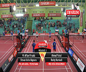 M. Alfian F. / Stevan Indra H. ( PB JAYA RAYA / PB MUTIARA) VS Ahmad F. / Rocky K. (PBSI PAYAKUMBUH) 