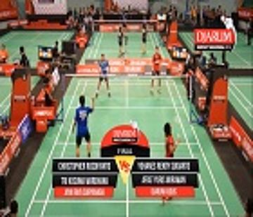  Christopher R/Tri Kusuma W (JAYA RAYA SURYANAGA) VS Afiat Yuris W/Yohanes Rendy (DJARUM KUDUS)