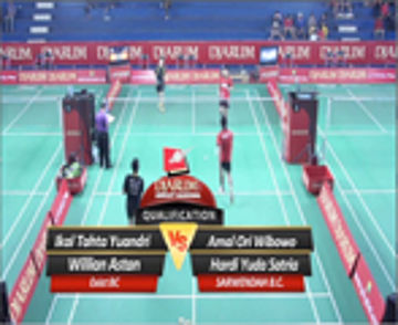 Ikal Tahta Yuandri/Willian Astan (EXIST BC) VS Amal Ori Wibowo/Hardi Yuda Satria (SARWENDAH BC)