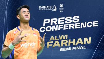 Press Conference Alwi Farhan (Semi Final)