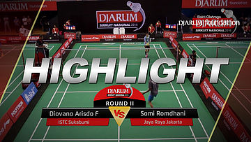 Diovano Arisdo (ISTC Sukabumi) VS Somi Romdhani (Jaya Raya Jakarta)