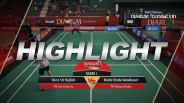 Made Dinda Windiasari (Djarum Kudus) VS Hana Sri Najilah (Exist Jakarta)