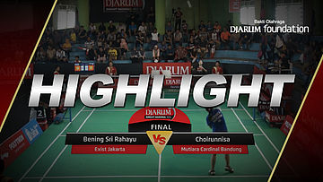 Choirunnisa (Mutiara Cardinal Bandung) VS Bening Sri Rahayu (Exist Jakarta)