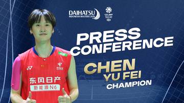 Press Conference Chen Yu Fei (Champion)