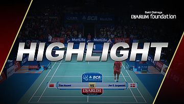 Jan O Jorgensen (Denmark) VS Tian Houwei (China)