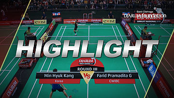 Min Hyuk Kang (Korea) VS Farid Pramadita G (CWIBC) 
