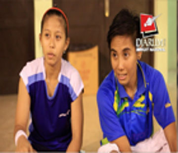 Persiapan Final Ganda Dewasa Putri Dian F./Nadia M.VS Deariska / Nurbeta K. 