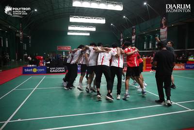 Selebrasi PB Djarum U19 Putra Selebrasi PB Djarum U19 Putra